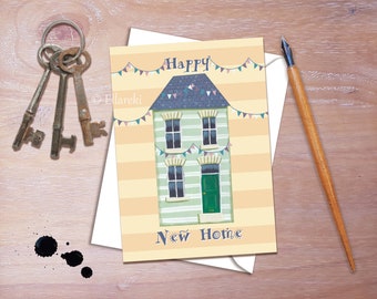 Happy New Home greetings card