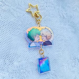 Same card!  - Mha inspi. acrylic charm keychain