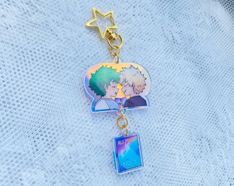 Same card!  - Mha inspi. acrylic charm keychain
