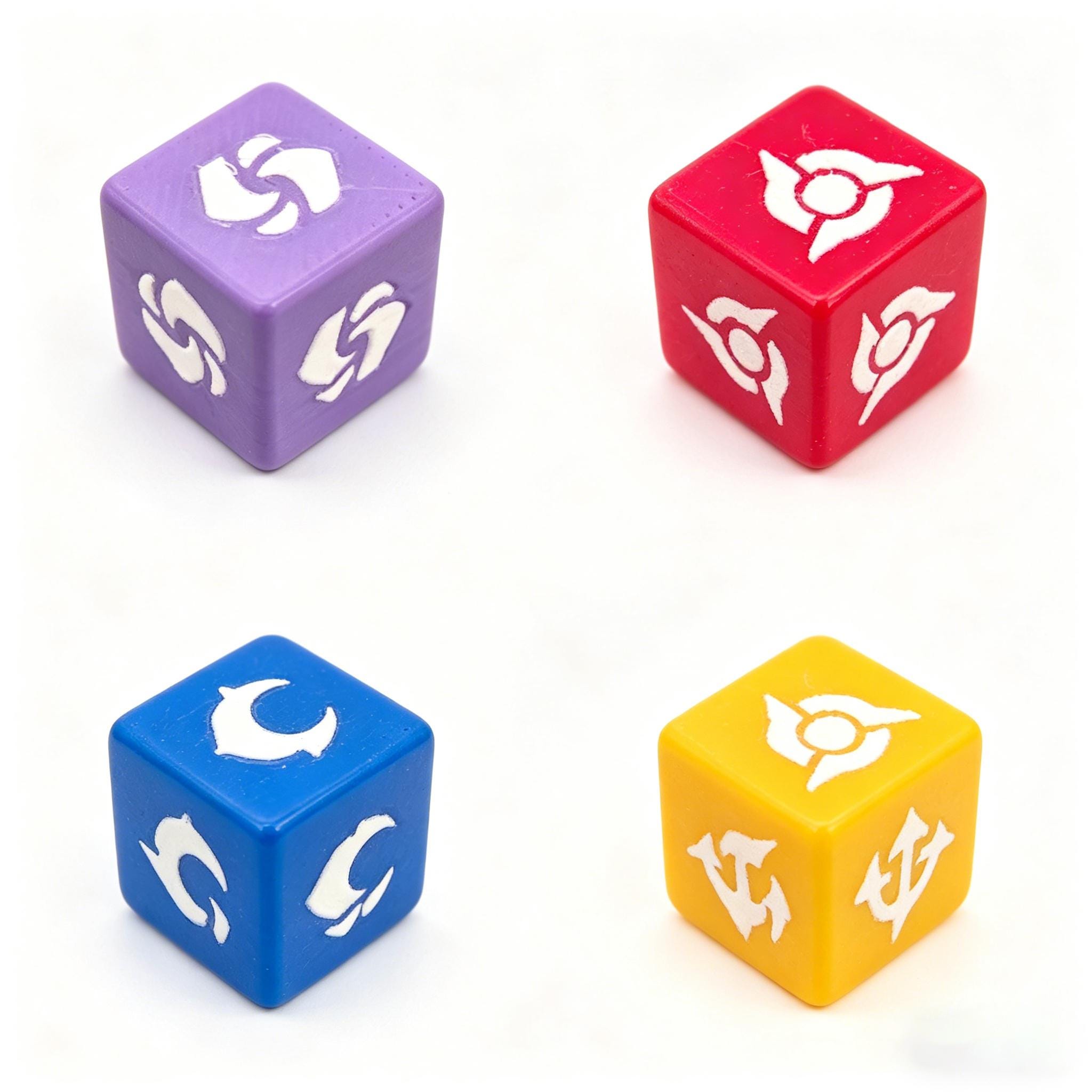 Fancy Riftbound Dice 36x Custom Riftbound Dice Set Status Trackers With Dice Box- Unofficial ...