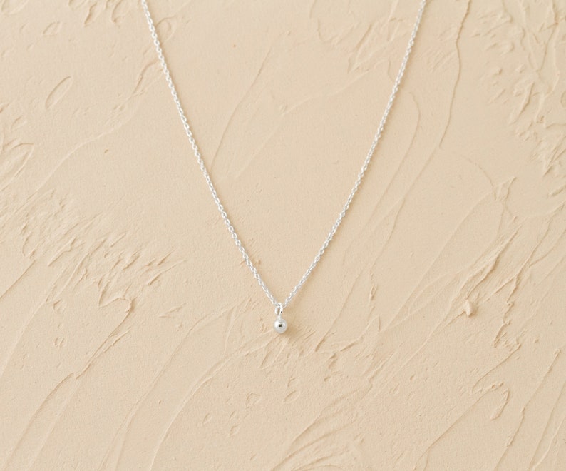 Pr\u00e9lude Orb Necklace \u2013 Silver by Camillette