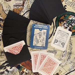 Blind Pull Vintage Tarot Card by Mail Sealed Envelope Intuitive Reading Single 1981 Ravenswood Tarot Card Answer