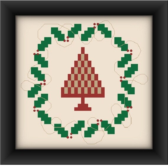 Christmas Cross Stitch Patterns Christmas Card Patterns Etsy