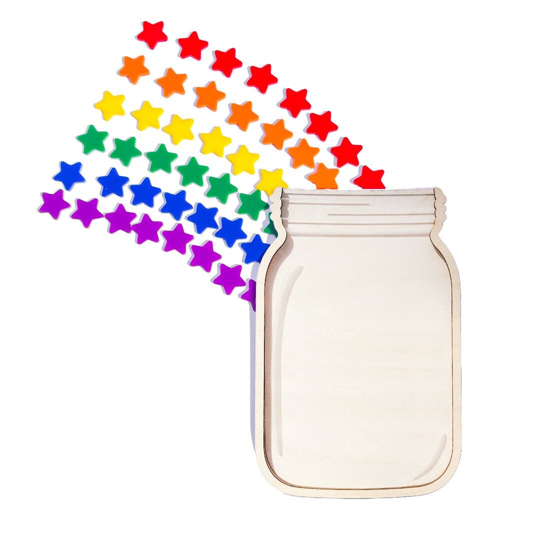 Reward Jar | Kids Reward Chart, Incentive Chart, Fill a Bucket, Star ...