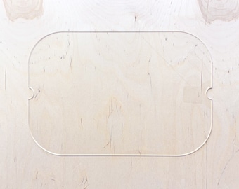 Clear Acrylic insert for IKEA Trofast bins/Flisat Table | Ikea Sensory Table | Dry Erase Board | Tracing Board | Reusable Tracing Activity