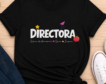 Principal PNG, School Principal PNG Design, Directora Escuela, Principal Shirt Design, Dtf PNG, Dtf Transfer Design, Instant Download