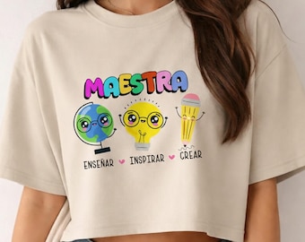 Teacher PNG DTF Design – Teach Inspire Create – Teacher Appreciation Gift – Cute Clipart – Digital Download Shirts, Tumblers & Tote Bags