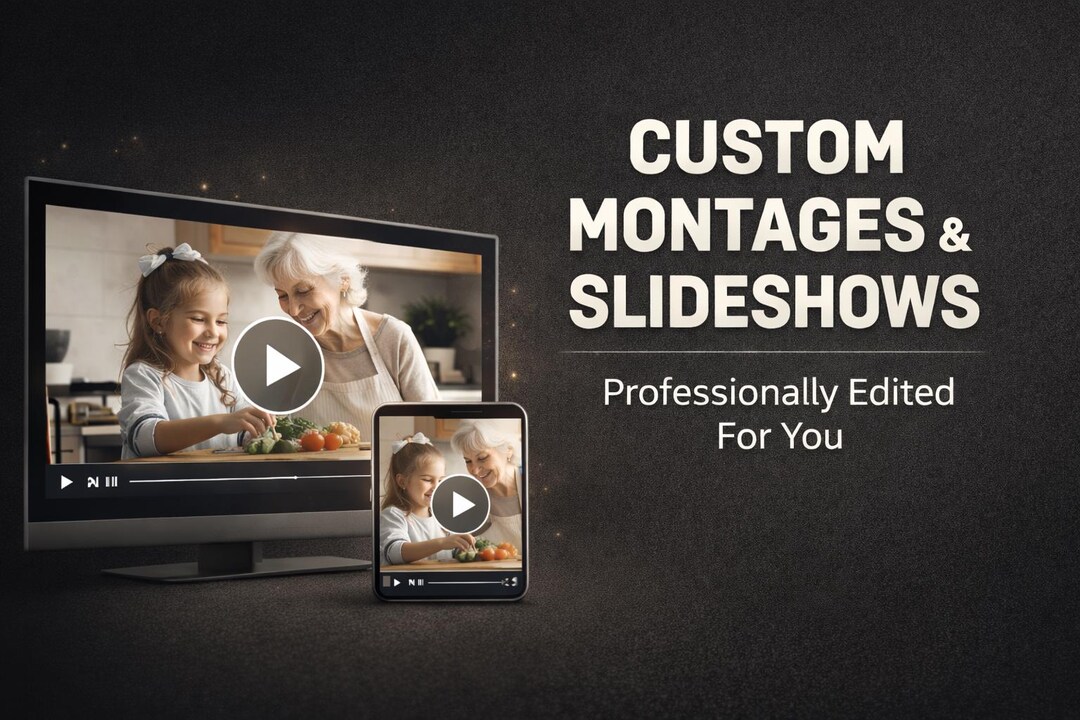 Custom Photo & Video Slideshow – Personalized Keepsake, Wedding ...