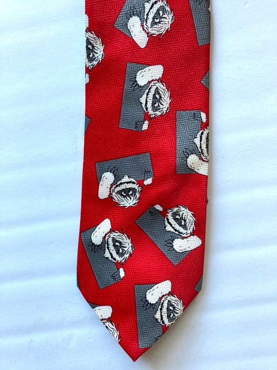 Men's Christmas Tie, Rudolf the Red Nose Reindeer… - image 2
