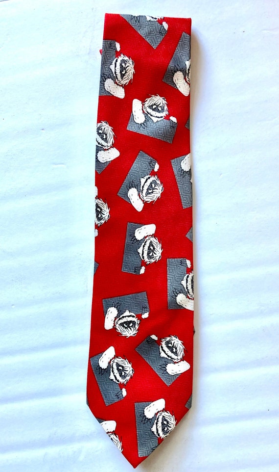 Men's Christmas Tie, Rudolf the Red Nose Reindeer… - image 1