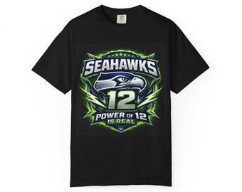 Seahawks 12 Logo T-shirt | Power of 12 Fan Shirt