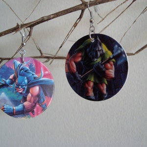 Halloween Goosebumps POG earrings: Attack of The Mutant and A Night in Terror Tower image 1