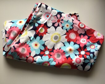 Baby Toddler Floral Minky Blanket // In Stock Ready to Ship