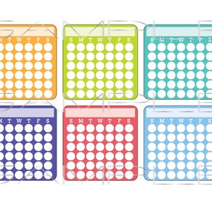 Printable Calendars and Notes - for Planners and Journals - Digital ...