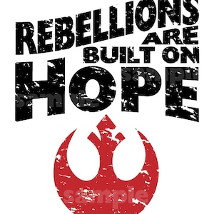 Rebellions are built on hope - PDFs for printing