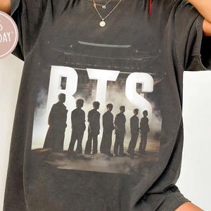 Bts Graphic Tee - Etsy