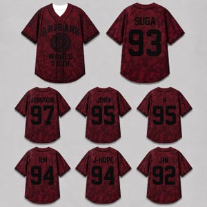 Bts Jungkook Baseball Shirt - Etsy