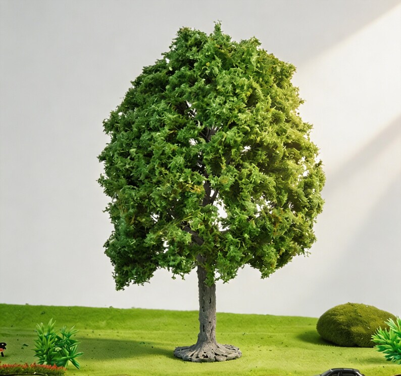 40cm Large Miniature Tree Model for Diorama, Bendable Wire Scenery Tree ...