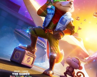 Star Fox 64 Poster Print | Gaming Poster | 3 Colors | Gaming Decor