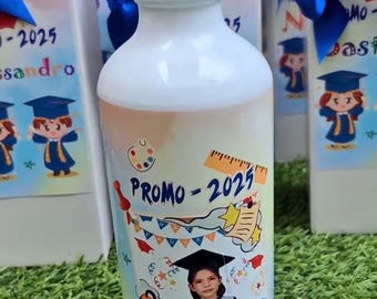 Personalized Graduation Water Bottle | Custom Kids School Graduation Gift | First Grade Graduation Bottle | Photo Water Bottle