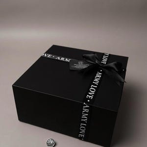 Purple Universe Luxury Gift Box | K-Pop BTS Inspired | Limited Edition #__ of 10 | Handmade in NYC | ARMY Gift Box | K-Pop Merch Box image 3