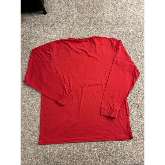 Logan & Martin Marvel Avengers Christmas Tree Shirt Mens L Red Excellent Graphic View 6