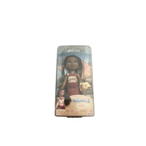 Muñeca pequeña Jakks Moana 2 para niños, talla única, color marrón, nueva, de la película Disney, figura de caracola. imagen 1