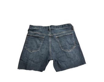 Banana Republic Traveler Shorts Herr 32 Mörkblå Utmärkt Slim Fit Cut Off