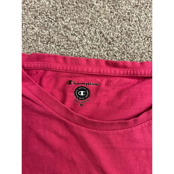 Champion NAU T-Shirt Womens XL Pink Northern Ariz… - image 3
