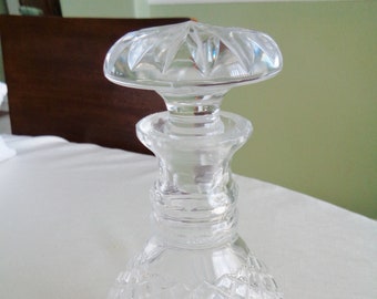 Vintage SchliffGlas Bleikristall Dekanter