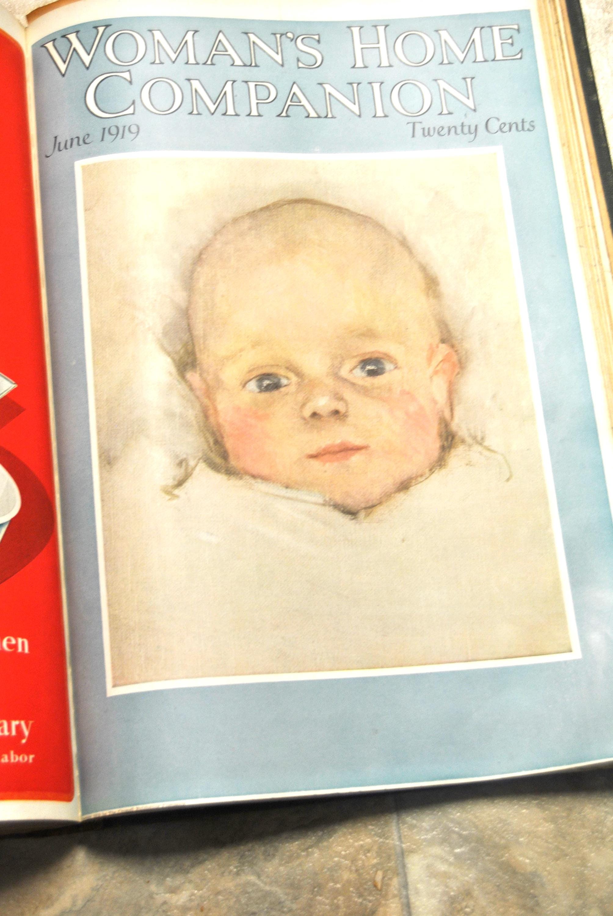 1919年発行のアンティーク雑誌「Woman