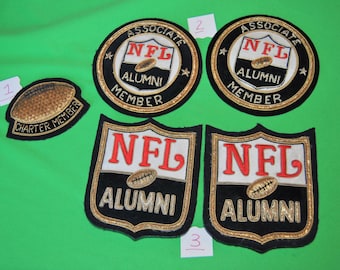 Vintage NFL Alumni Association Mitglieds Patches