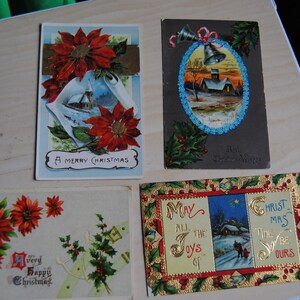 Kerstkaarten antieke ABGGoodStuff