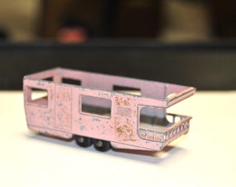 Vintage 1960s Matchbox Trailer Caravan Series No. 25 Die Cast