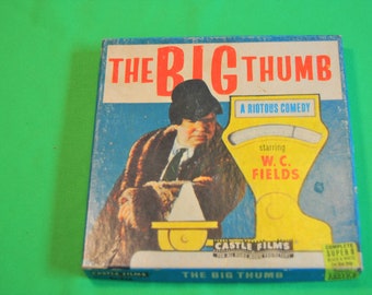 Vintage Super 8 MM The BIG Thumb W.C. Felder