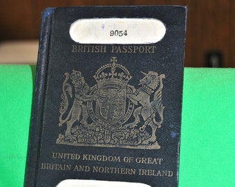 1940s British Passport United Kingdom of Great Britain and Northern Ireland