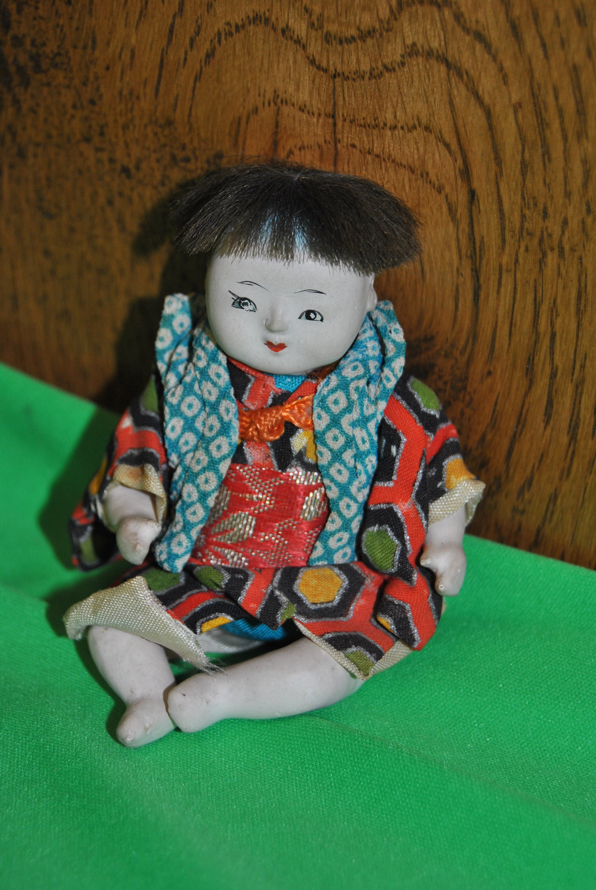 優待特典一覧 Vintage Kimono in Doll Boy Japanese Abggoodstuff Etsy - その他