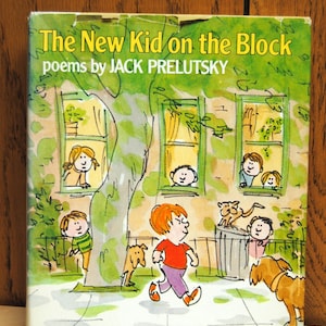 The New Kid on the Block poems by Jack Prelutsky First Edition Vintage ABGGoodStuff