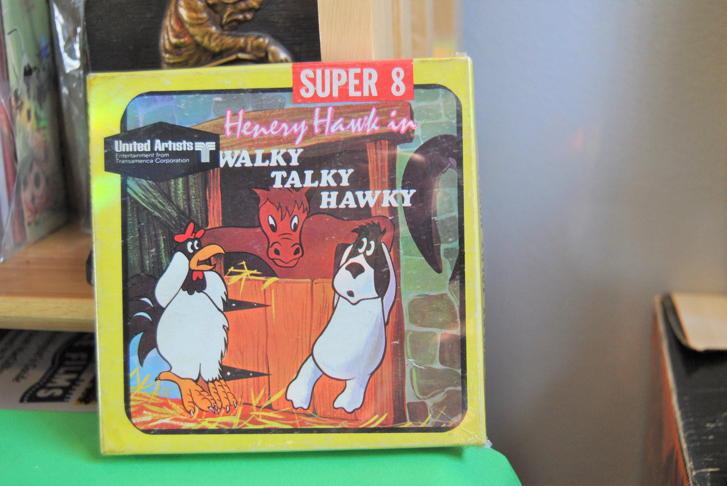 Figurine Rare Looney Tunes – Foghorn Leghorn & Henery Hawk – Applause 1988 – 9 Cm