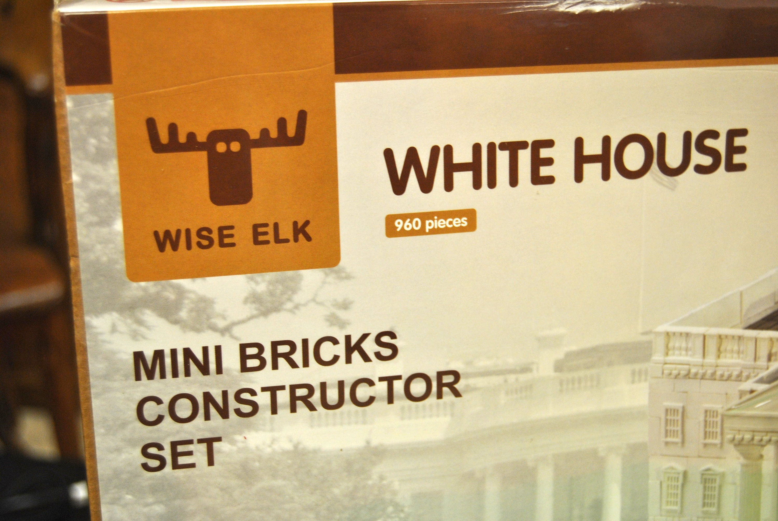 White House Mini Bricks Constructor Set Etsy UK