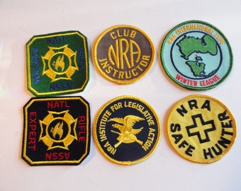 Vintage NRA Patches