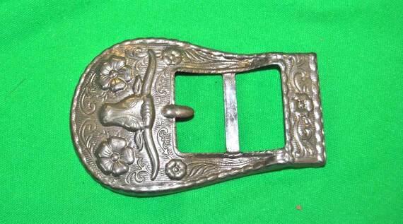 Vintage Belt or Strap Buckles 5 sold together - image 4