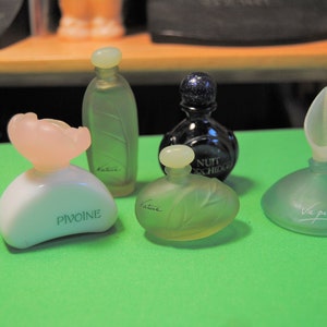 Miniature French Yves Rocher Perfume Bottles Vintage ABGGoodStuff