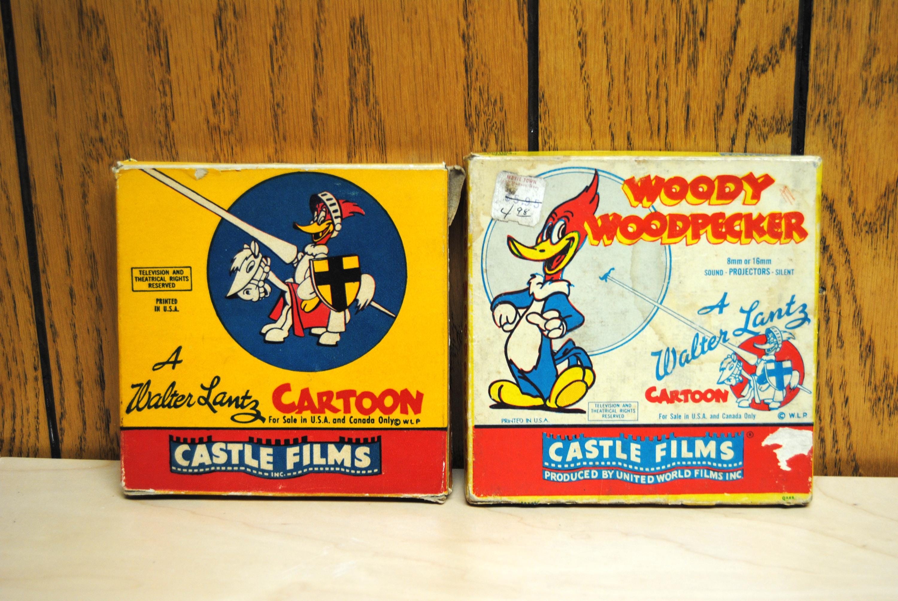2 Woody Woodpecker 8 MM Home Movies Vintage Abggoodstuff - Etsy