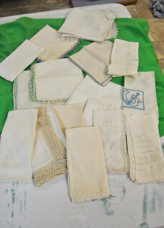 Antique Heirloom Fabrics and Heirloom Hand Stitchi