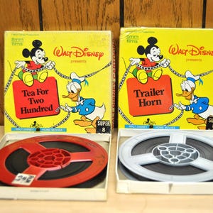 Vintage Walt Disney Super 8 MM Home Movies Donald Duck - Etsy