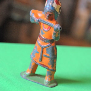 Barclay Indian Chief Figurine die-cast lead Vintage ABGGoodStuff