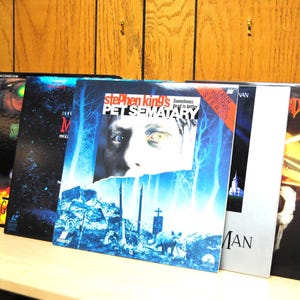 Five Stephen King&#39;s Disc Collection Movies sold together Vintage Laserdisc ABGGoodStuff
