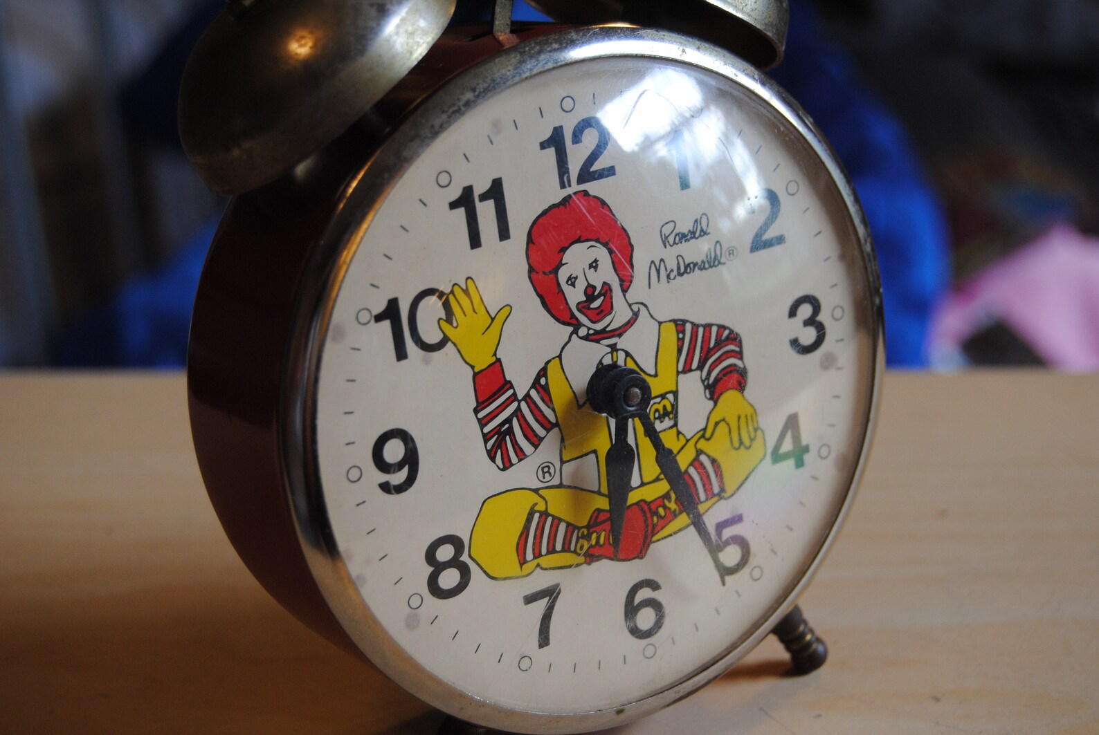 Vintage Ronald McDonald Alarm Clock Etsy
