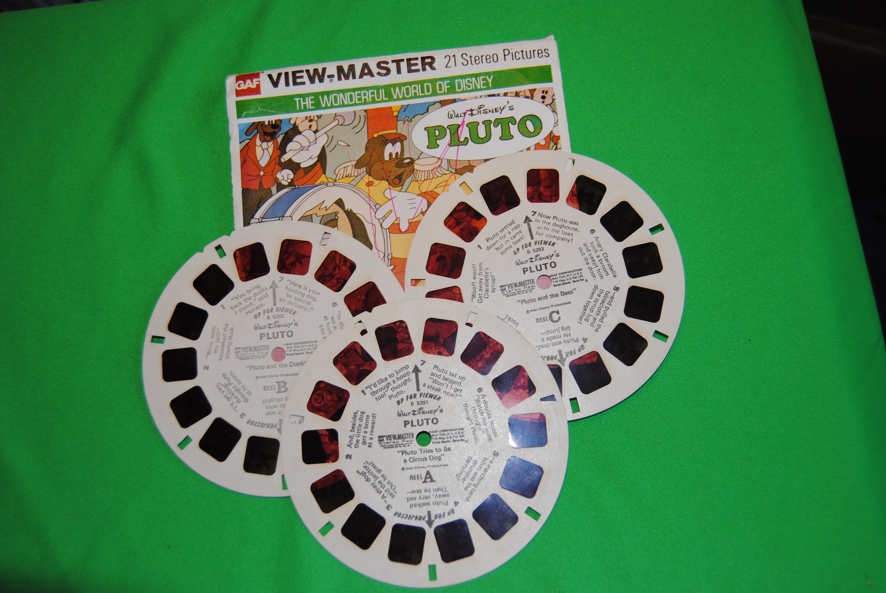 Toys & Games Stereoscopes & Viewfinders Vintage ViewMaster GAF Walt